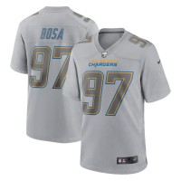 Los Angeles Los Angeles Chargers #97 Joey Bosa Nike Men's Gray Atmosphere Fashion Game Jersey