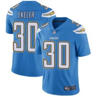 Nike Los Angeles Chargers #30 Austin Ekeler Electric Blue Alternate Men's Stitched NFL Vapor Untouchable Limited Jersey
