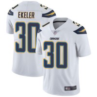 Nike Los Angeles Chargers #30 Austin Ekeler White Men's Stitched NFL Vapor Untouchable Limited Jersey
