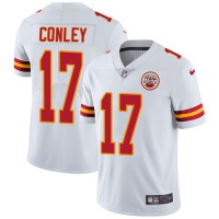 Nike Kansas City Chiefs #17 Chris Conley White Men's Stitched NFL Vapor Untouchable Limited Jersey