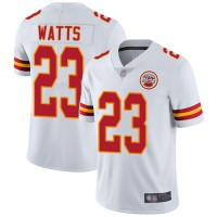Nike Kansas City Chiefs #23 Armani Watts White Men's Stitched NFL Vapor Untouchable Limited Jersey