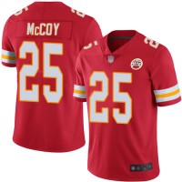 Nike Kansas City Chiefs #25 LeSean McCoy Red Team Color Men's Stitched NFL Vapor Untouchable Limited Jersey
