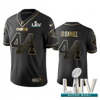 Nike Kansas City Chiefs #44 Dorian O'Daniel Black Golden Super Bowl LIV 2020 Limited Edition Stitched NFL Jersey