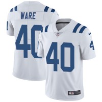 Nike Indianapolis Colts #40 Spencer Ware White Men's Stitched NFL Vapor Untouchable Limited Jersey