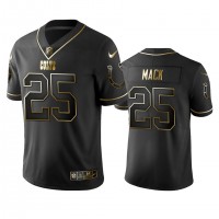 Indianapolis Colts #25 Marlon Mack Men's Stitched NFL Vapor Untouchable Limited Black Golden Jersey