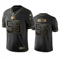 Indianapolis Colts #56 Quenton Nelson Men's Stitched NFL Vapor Untouchable Limited Black Golden Jersey