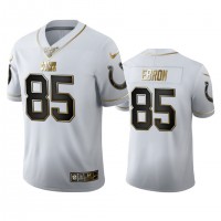 Indianapolis Indianapolis Colts #85 Eric Ebron Men's Nike White Golden Edition Vapor Limited NFL 100 Jersey