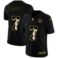 Indianapolis Indianapolis Colts #7 Jacoby Brissett Men's Nike Carbon Black Vapor Cristo Redentor Limited NFL Jersey