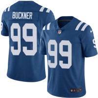 Nike Indianapolis Colts #99 DeForest Buckner Royal Blue Team Color Men's Stitched NFL Vapor Untouchable Limited Jersey