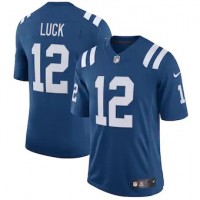 Indianapolis Indianapolis Colts #12 Andrew Luck Men's Nike Royal Vapor Limited Team Jersey