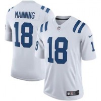 Indianapolis Indianapolis Colts #18 Peyton Manning Men's Nike White Retired Player Limited Jersey