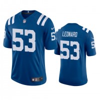 Indianapolis Indianapolis Colts #53 Darius Leonard Men's Nike Royal 2020 Vapor Limited Jersey
