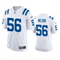 Indianapolis Indianapolis Colts #56 Quenton Nelson Men's Nike White 2020 Vapor Limited Jersey