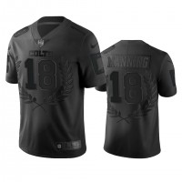 Indianapolis Indianapolis Colts #18 Peyton Manning Men's Nike Black NFL MVP Limited Edition Jersey