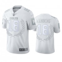 Indianapolis Indianapolis Colts #18 Peyton Manning Men''s Nike Platinum NFL MVP Limited Edition Jersey
