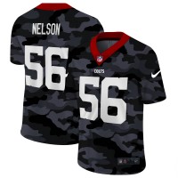 Indianapolis Indianapolis Colts #56 Quenton Nelson Men's Nike 2020 Black CAMO Vapor Untouchable Limited Stitched NFL Jersey