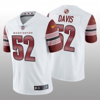 Washington Washington Commanders #52 Jamin Davis Men's Nike Vapor Limited NFL Jersey - White