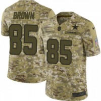 Nike Dallas Cowboys #85 Noah Brown Camo Men's Stitched NFL Limited 2018 Salute To Service Jersey