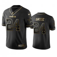 Nike Dallas Cowboys #24 Chidobe Awuzie Black Golden Limited Edition Stitched NFL Jersey