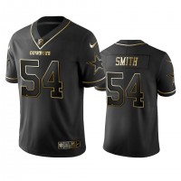 Nike Dallas Cowboys #54 Jaylon Smith Black Golden Limited Edition Stitched NFL Jersey