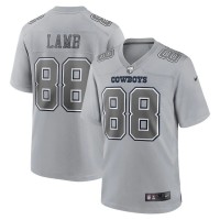 Dallas Dallas Cowboys #88 CeeDee Lamb Nike Men's Gray Atmosphere Fashion Game Jersey