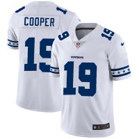Dallas Dallas Cowboys #19 Amari Cooper Nike White Team Logo Vapor Limited NFL Jersey