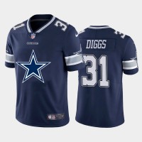 Dallas Dallas Cowboys #31 Trevon Diggs Navy Blue Men's Nike Big Team Logo Vapor Limited NFL Jersey