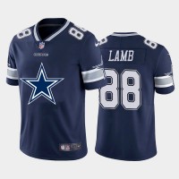 Dallas Dallas Cowboys #88 CeeDee Lamb Navy Blue Men's Nike Big Team Logo Vapor Limited NFL Jersey