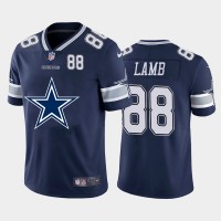 Dallas Dallas Cowboys #88 CeeDee Lamb Navy Blue Men's Nike Big Team Logo Player Vapor Limited NFL Jersey