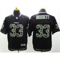 Nike Dallas Cowboys #33 Tony Dorsett Black Men's Stitched NFL Elite Camo Fashion Jersey