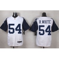 Nike Dallas Cowboys #54 Randy White White Men's Stitched NFL Elite Rush Jersey