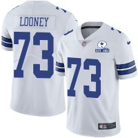 Nike Dallas Cowboys #73 Joe Looney White Men's Stitched With Established In 1960 Patch NFL Vapor Untouchable Limited Jersey