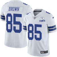Nike Dallas Cowboys #85 Noah Brown White Men's Stitched With Established In 1960 Patch NFL Vapor Untouchable Limited Jersey
