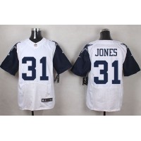 Nike Dallas Cowboys #31 Byron Jones White Men's Stitched NFL Elite Rush Jersey