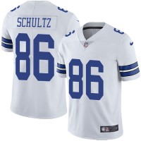 Nike Dallas Cowboys #86 Dalton Schultz White Men's Stitched NFL Vapor Untouchable Limited Jersey