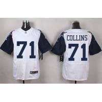 Nike Dallas Cowboys #71 La'el Collins White Men's Stitched NFL Elite Rush Jersey