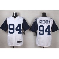 Nike Dallas Cowboys #94 Randy Gregory White Men's Stitched NFL Elite Rush Jersey
