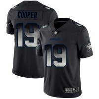 Nike Dallas Cowboys #19 Amari Cooper Black Men's Stitched NFL Vapor Untouchable Limited Smoke Fashion Jersey