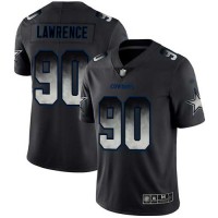 Nike Dallas Cowboys #90 Demarcus Lawrence Black Men's Stitched NFL Vapor Untouchable Limited Smoke Fashion Jersey