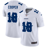 Dallas Dallas Cowboys #19 Amari Cooper White Men's Nike Team Logo Dual Overlap Limited NFL Jersey