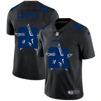 Dallas Dallas Cowboys #21 Ezekiel Elliott Men's Nike Team Logo Dual Overlap Limited NFL Jersey Black
