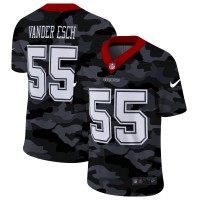 Dallas Dallas Cowboys #55 Leighton Vander Esch Men's Nike 2020 Black CAMO Vapor Untouchable Limited Stitched NFL Jersey