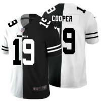 Dallas Dallas Cowboys #19 Amari Cooper Men's Black V White Peace Split Nike Vapor Untouchable Limited NFL Jersey