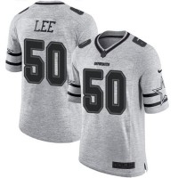 Nike Dallas Cowboys #50 Sean Lee Gray Men's Stitched NFL Limited Gridiron Gray II Jersey