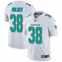 Nike Miami Dolphins #38 Brandon Bolden White Men's Stitched NFL Vapor Untouchable Limited Jersey