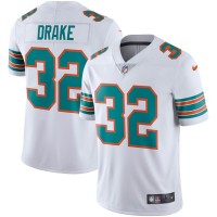 Nike Miami Dolphins #32 Kenyan Drake White Men's Alternate Stitched NFL Vapor Untouchable Limited Jersey