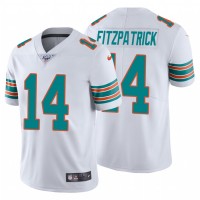 Nike Miami Dolphins #14 Ryan Fitzpatrick White Alternate Men's Stitched NFL 100th Season Vapor Untouchable Limited Jersey