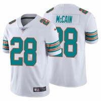 Nike Miami Dolphins #28 Bobby Mccain White Alternate Men's Stitched NFL 100th Season Vapor Untouchable Limited Jersey