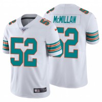 Nike Miami Dolphins #52 Raekwon Mcmillan White Alternate Men's Stitched NFL 100th Season Vapor Untouchable Limited Jersey