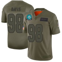 Nike Miami Dolphins #98 Raekwon Davis Camo Men's Stitched NFL Limited 2019 Salute To Service Jersey
